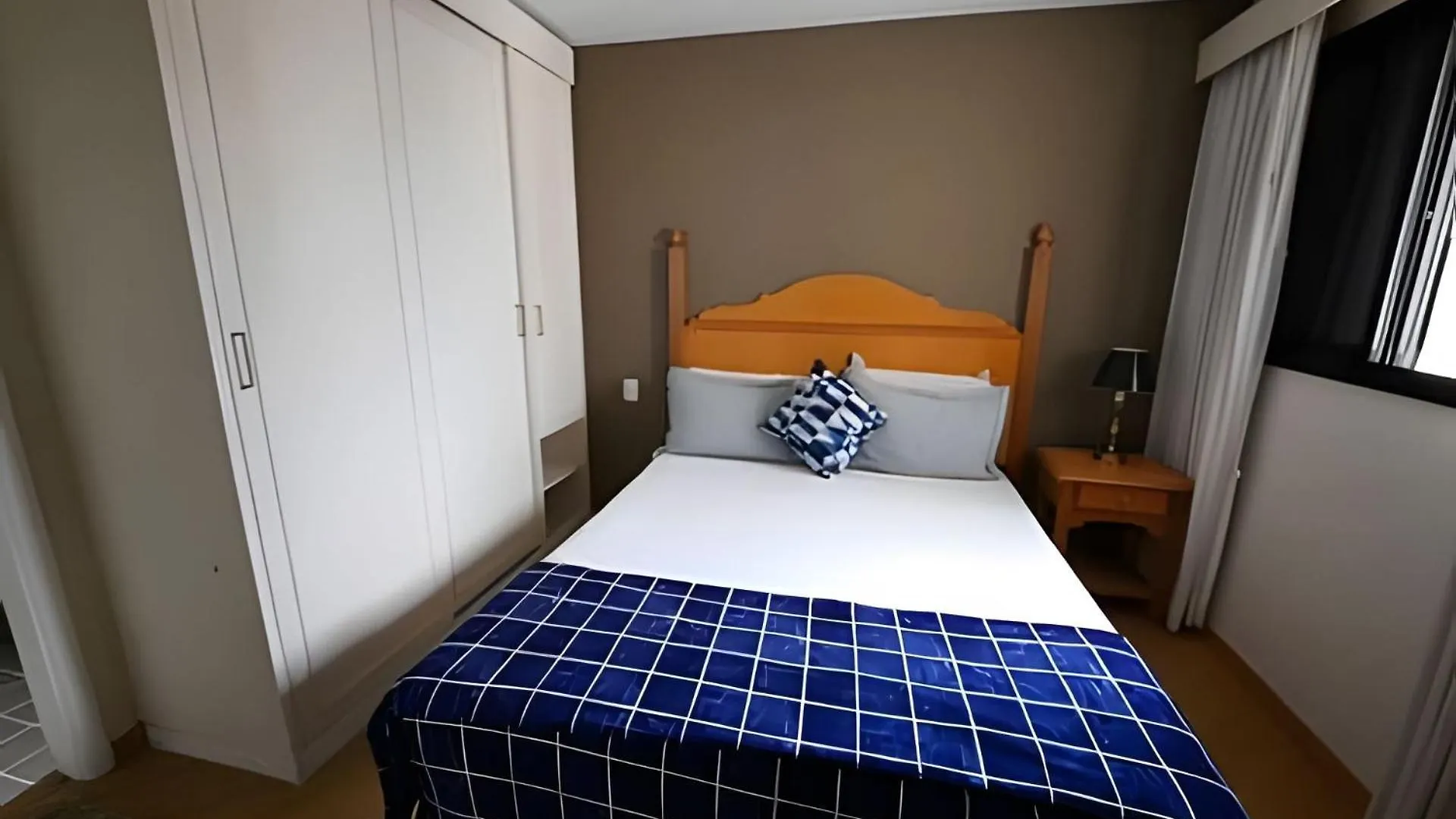 Apart/Hotel C/2Quartos Perto Shopping Ibirapuera Sao Paulo Apartment